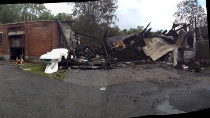 Illustration for article titled Here's The Aftermath Of Last Week's Devastating $2 Million Classic Car Fire